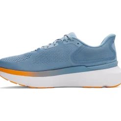 Hardloopschoenen Voor Op De Weg|Hardloopschoenen Heren < Under Armour UA Infinite Pro 2 Hardloopschoenen Heren - Blue Smoke/Squad Orange/Blue Calm