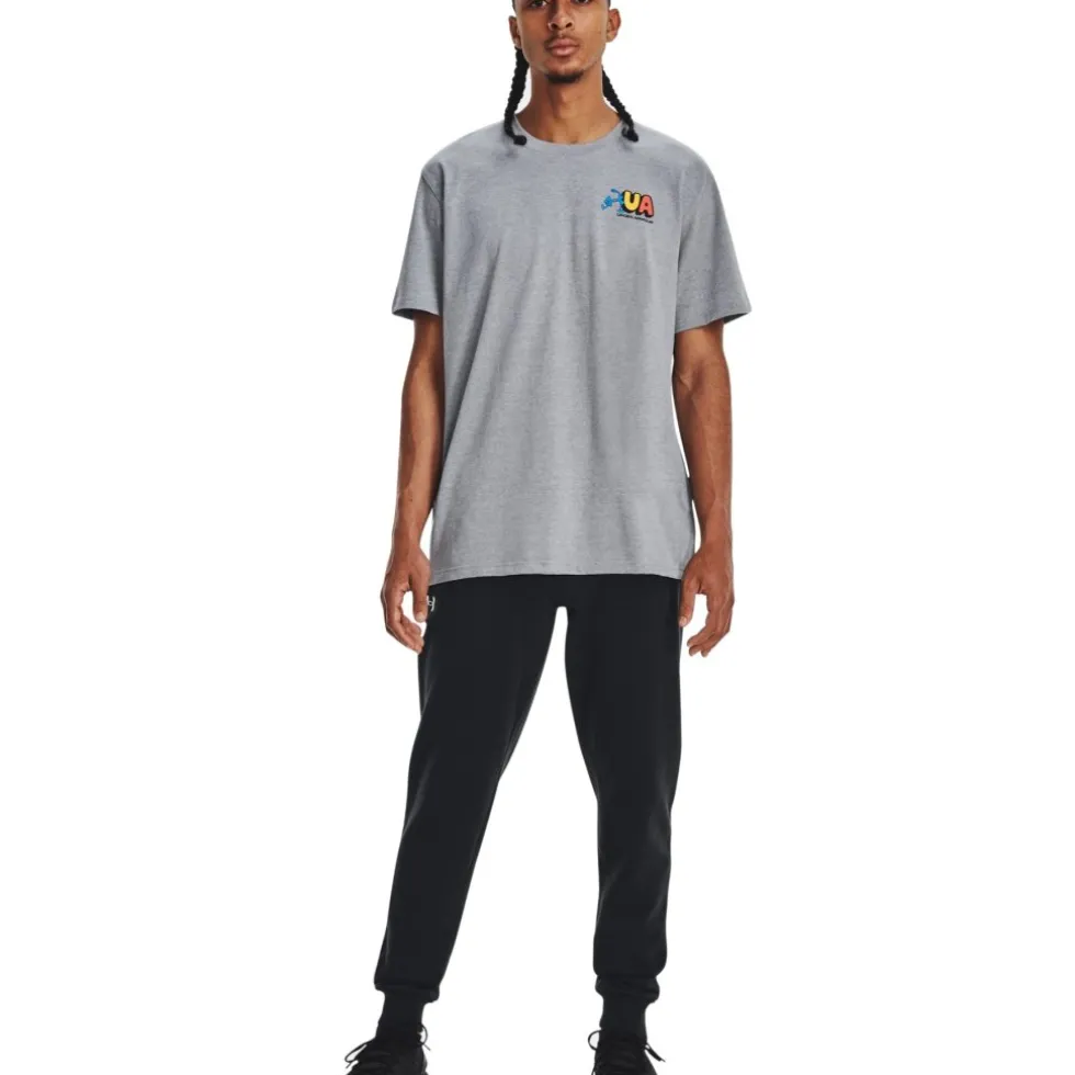 Under Armour UA Rival Fleece Joggingbroek Heren - Zwart/Wit