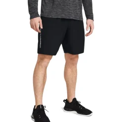 Broeken & Rokken|Broeken < Under Armour UA Tech™ Woven Wordark hort Heren - Zwart/Wit
