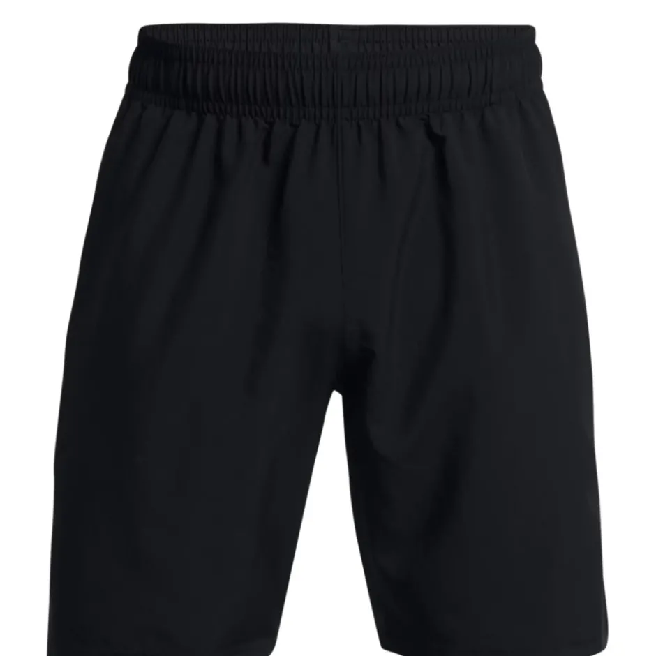 Broeken & Rokken|Broeken < Under Armour UA Tech™ Woven Wordark hort Heren - Zwart/Wit