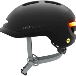 E-Bike Helmen < UNIT 1 NEON ip ie he - Charcoa/Back