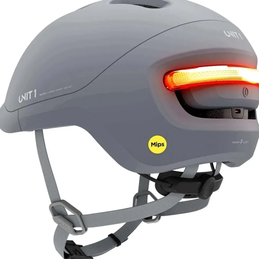 UNIT 1 NEON Mips Slimme helm - Mineral Gray