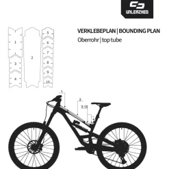 Unleazhed Frame Unscratch BP01-F XXL Beschermfolie voor het Frame - Fragment Black Matt