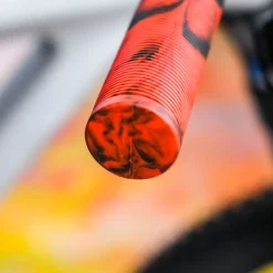 Unleazhed G1 MTB stuurgrepen - Rood/Zwart