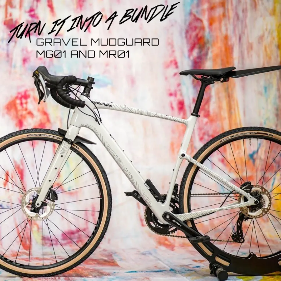 Unleazhed Gravel Unscratch BPG01 Beschermfolie voor het Frame - Topolines Black Glossy