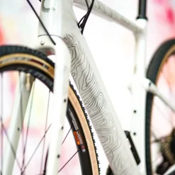 Unleazhed Gravel Unscratch BPG01 Beschermfolie voor het Frame - Topolines Black Glossy