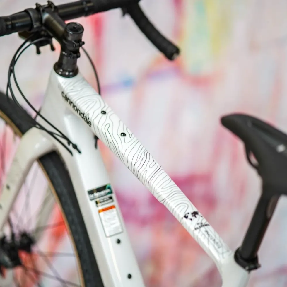 Unleazhed Gravel Unscratch BPG01 Beschermfolie voor het Frame - Topolines Black Glossy