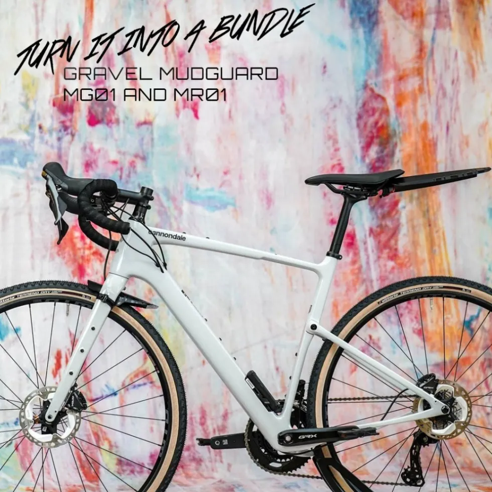 Unleazhed Gravel Unscratch BPG01 Beschermfolie voor het Frame - Clear Glossy