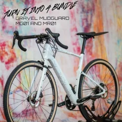 Stickers < Unleazhed Gravel Unscratch BPG01 Beschermfolie voor het Frame - Fragment Black Matt