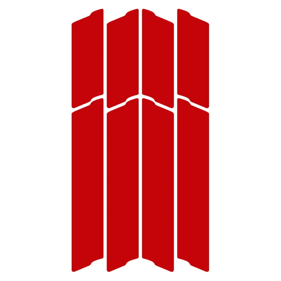 Unleazhed Lightning L02 Frame Reflector - Rood