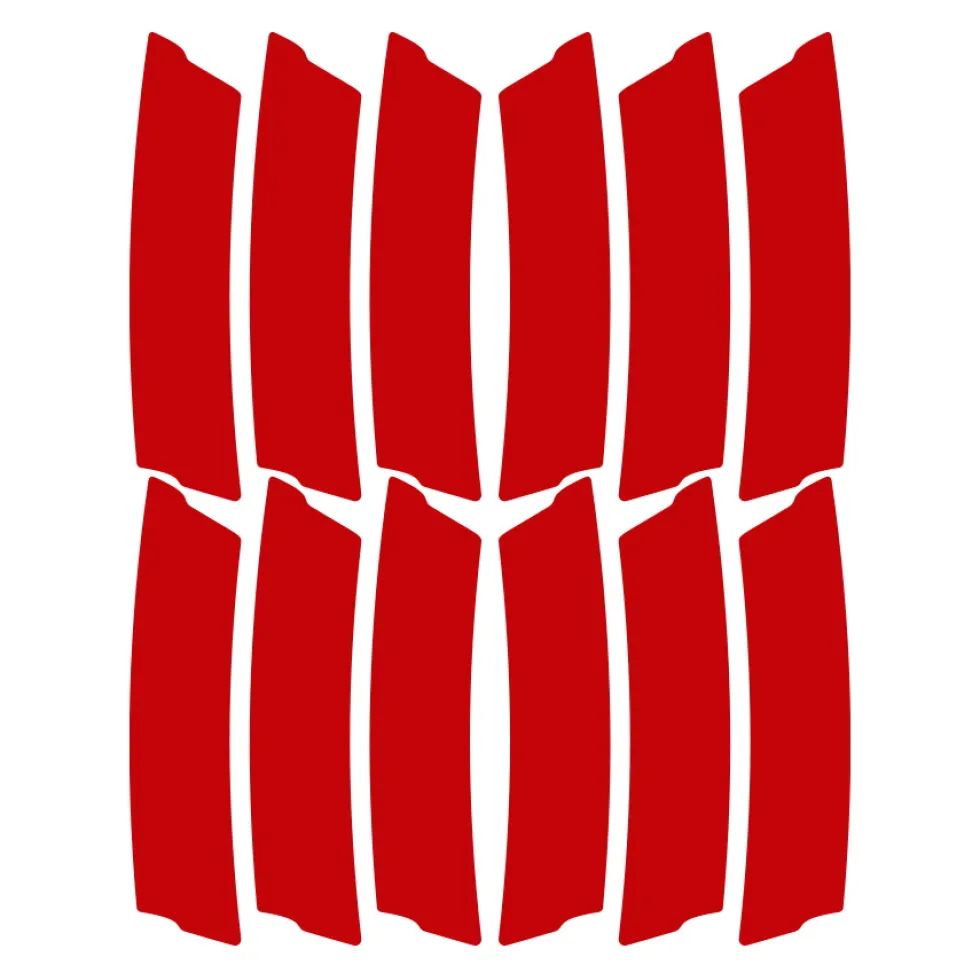 Unleazhed Lightning L03 Velgreflector - Rood