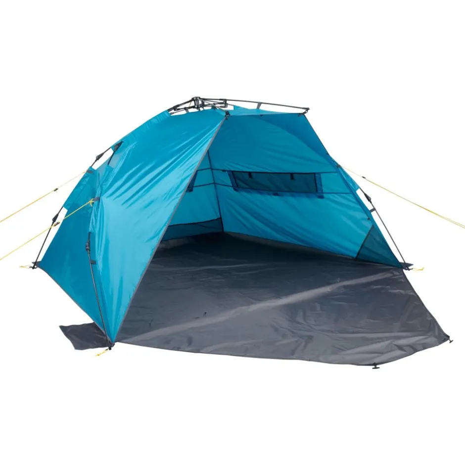 Tenten, Tarps & Hangmatten < Uquip Speedy XL Strandtent - petrol/grijs