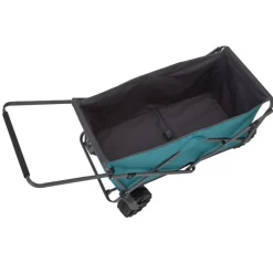 Uquip Buddy Foldable Beach Cart - petrol/grey