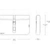 Stuurtassen < USWE Add-On 3.5L Extra Stuurtas - zwart