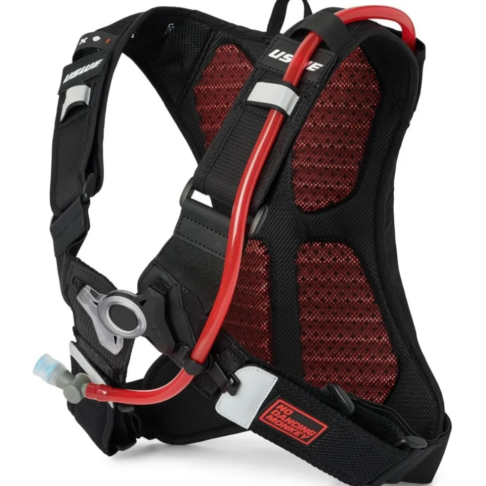 USWE MTB Hydro 3L Drinkrugzak - black-red
