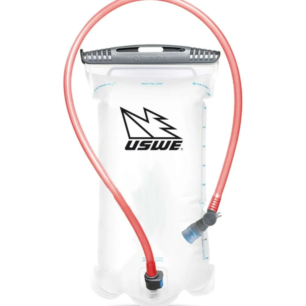 USWE MTB Hydro 3L Drinkrugzak - black-red