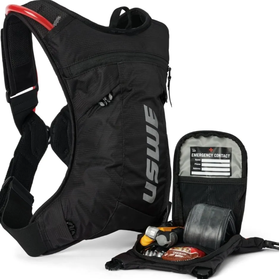 Drinkrugzakken < USWE MTB Hydro 3L Drinkrugzak - zwart