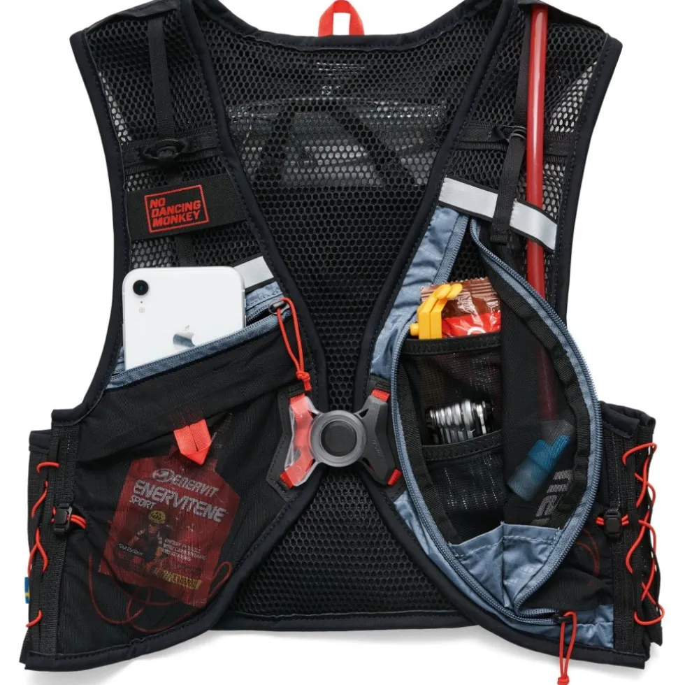 USWE Rush 8L Fietsvest met drinkzak - black-blue