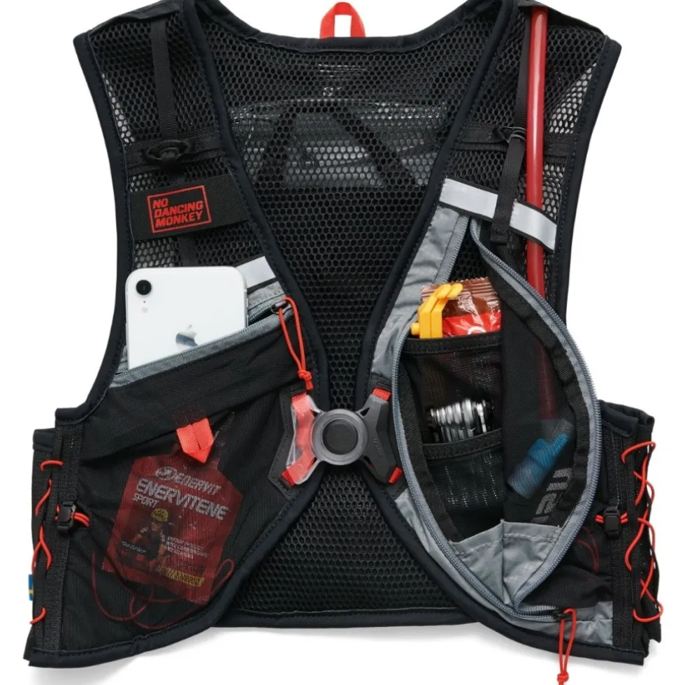 USWE Rush 8L Vest met Drinksysteem - zwart-grijs