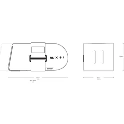 Gereedschapstassen < USWE Tool 0.6L Gereedschap Zadeltas - zwart