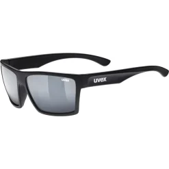 Uvex LGL 29 Bril - black matt/mirror silver