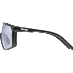 Uvex mtn perform small V Bril - black matt/litemirror blue variomatic