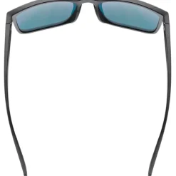 Uvex poise Zonnebril - black matt/mirror red