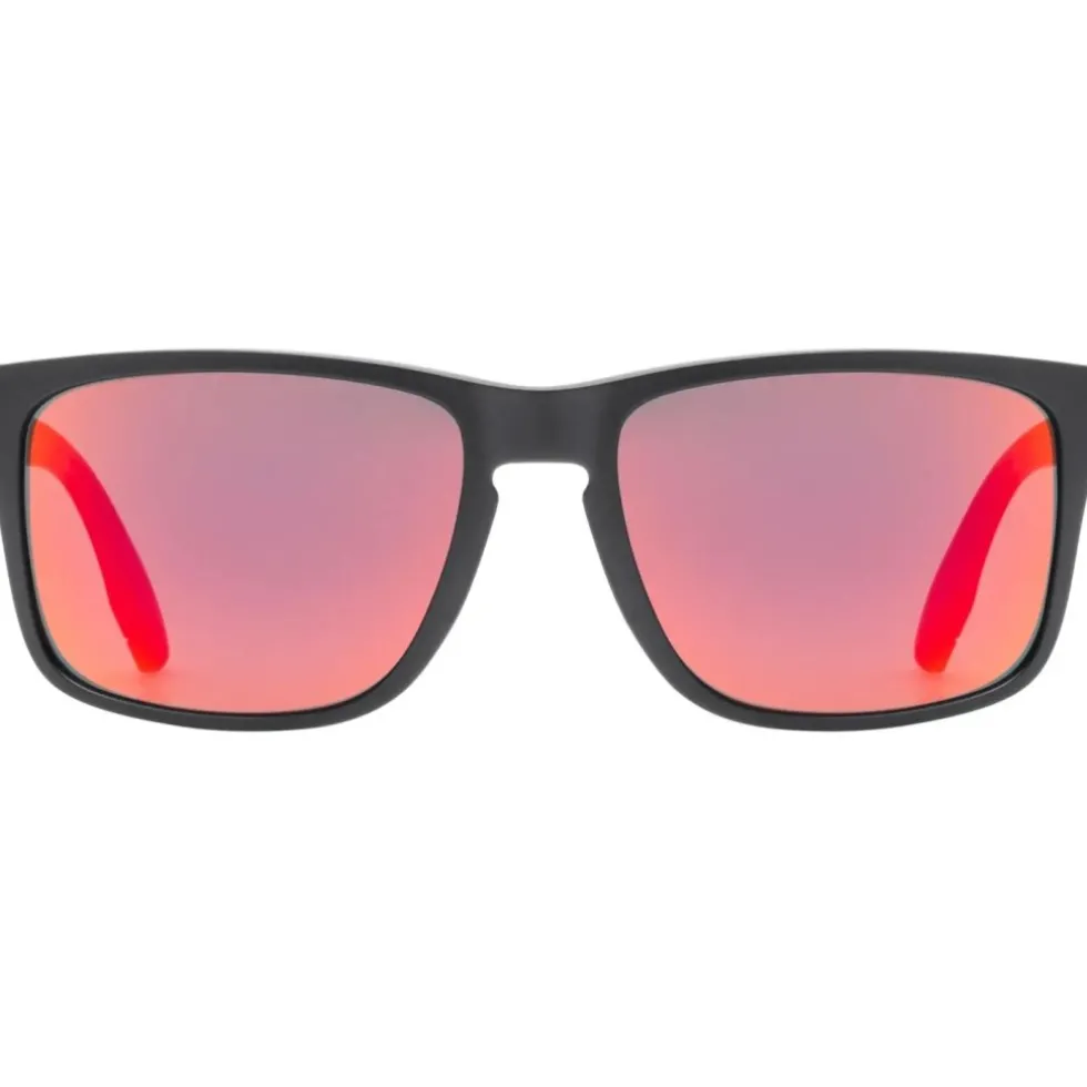 Uvex poise Zonnebril - black matt/mirror red