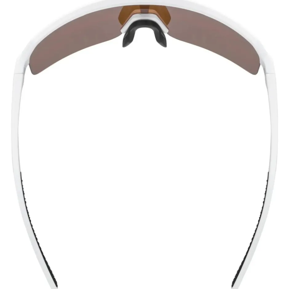Alpine & Skibrillen < Uvex ramp Fietsbril - white matt/mirror gold