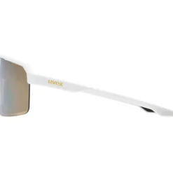 Alpine & Skibrillen < Uvex ramp Fietsbril - white matt/mirror gold