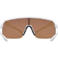 Alpine & Skibrillen < Uvex ramp Fietsbril - white matt/mirror gold