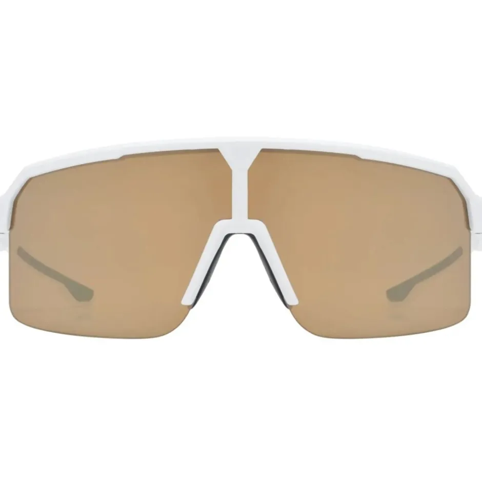Alpine & Skibrillen < Uvex ramp Fietsbril - white matt/mirror gold