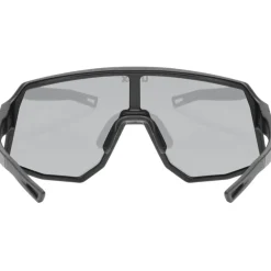 Uvex sequenze Fietsbril - black matt/mirror silver