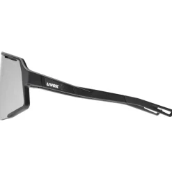 Uvex sequenze Fietsbril - black matt/mirror silver