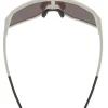 Uvex sequenze Fietsbril - grey matt/mirror gold