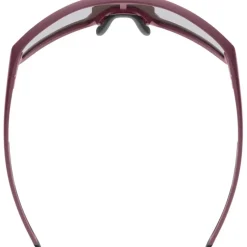 Uvex skyryse Fietsbril - burgundy matt/mirror rose