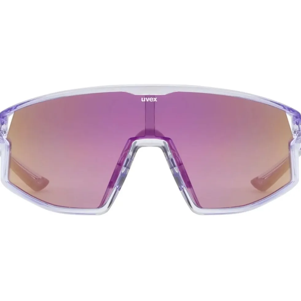 Uvex skyryse Fietsbril - clear/mirror lavender