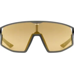Uvex skyryse Fietsbril - smoke matt/mirror gold