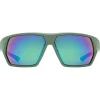 Alpine & Skibrillen < Uvex sportstyle 238 Bril - moss matt/mirror green