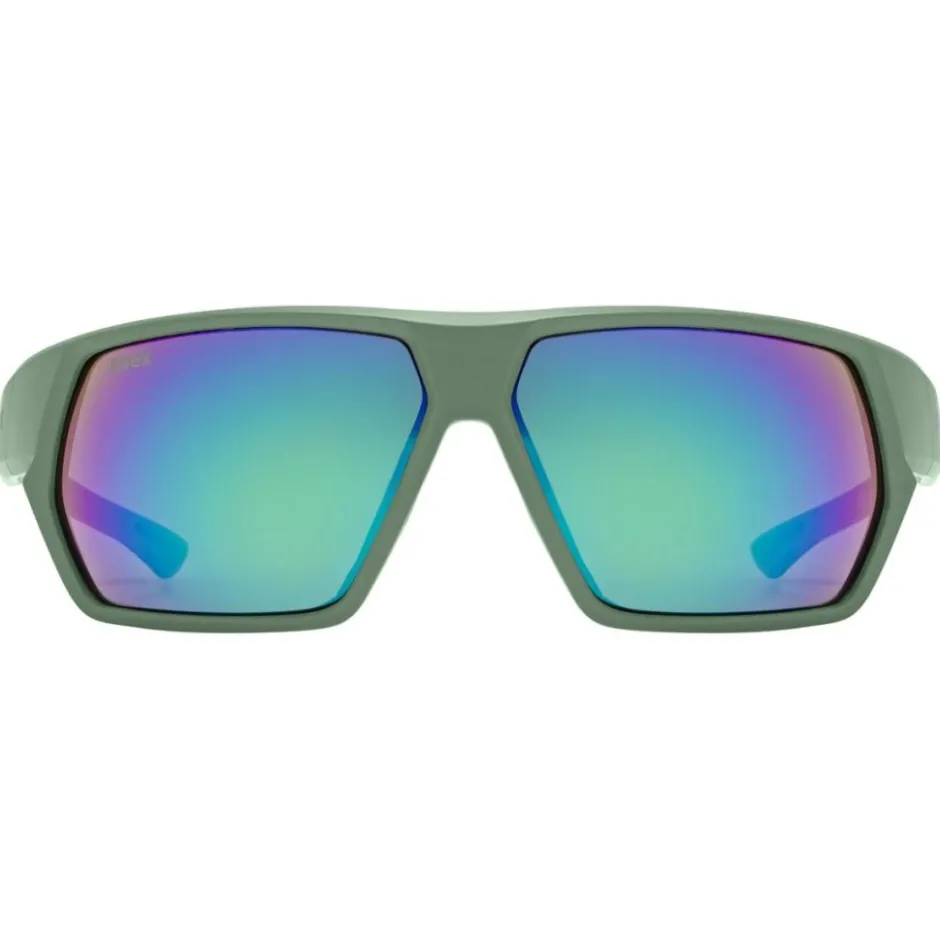 Alpine & Skibrillen < Uvex sportstyle 238 Bril - moss matt/mirror green