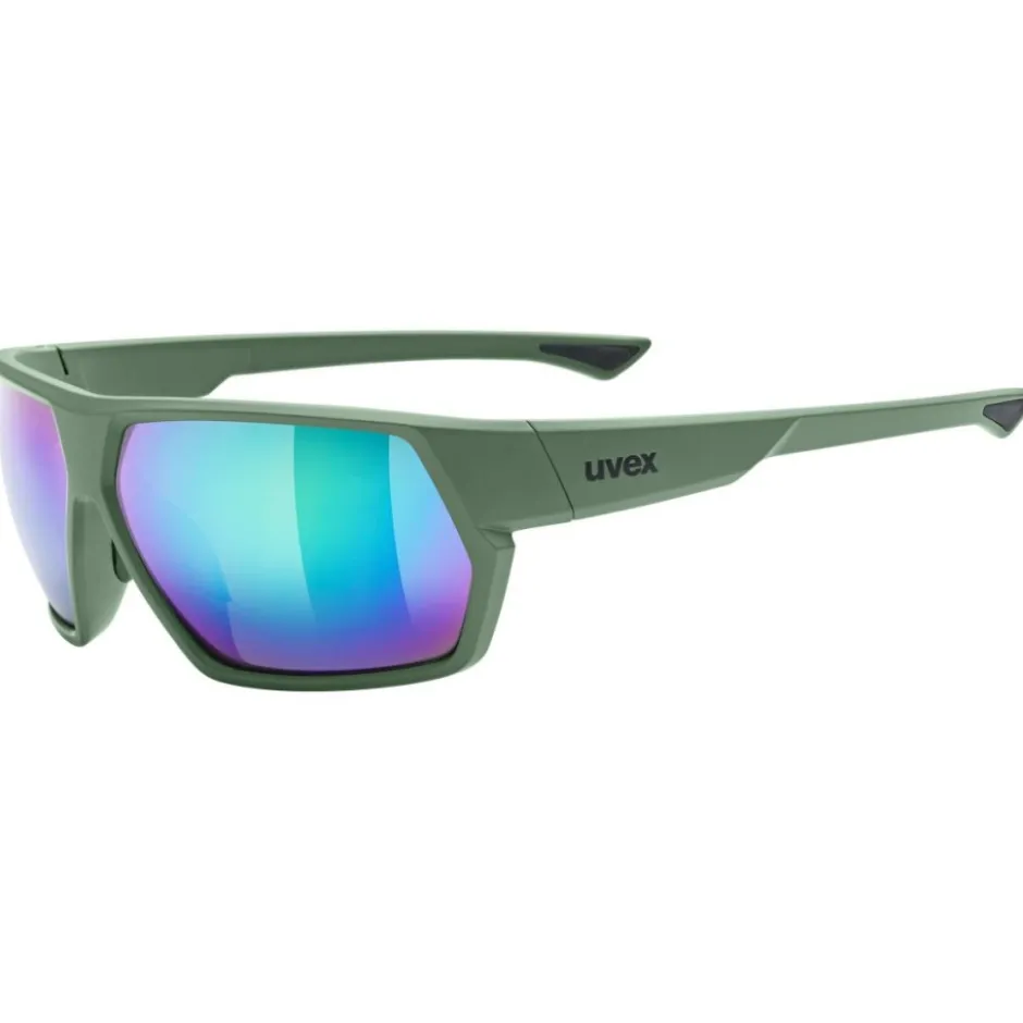 Alpine & Skibrillen < Uvex sportstyle 238 Bril - moss matt/mirror green