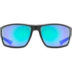 Uvex sportstyle 230 Fietsbril - black matt/mirror green
