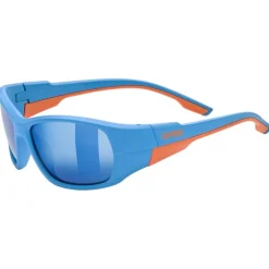 Uvex sportstyle 514 Kinderbril - blue matt/mirror blue