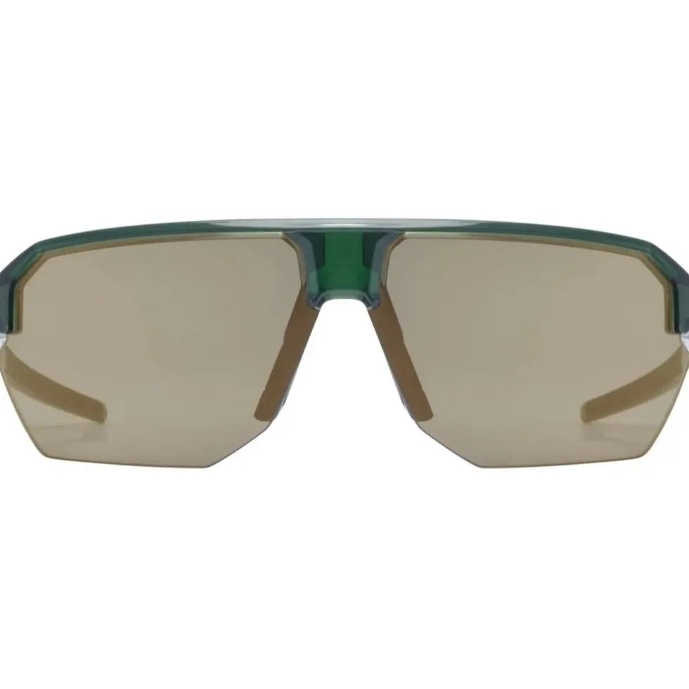 Uvex vectiv set Fietsbril - olive transparent/mirror gold