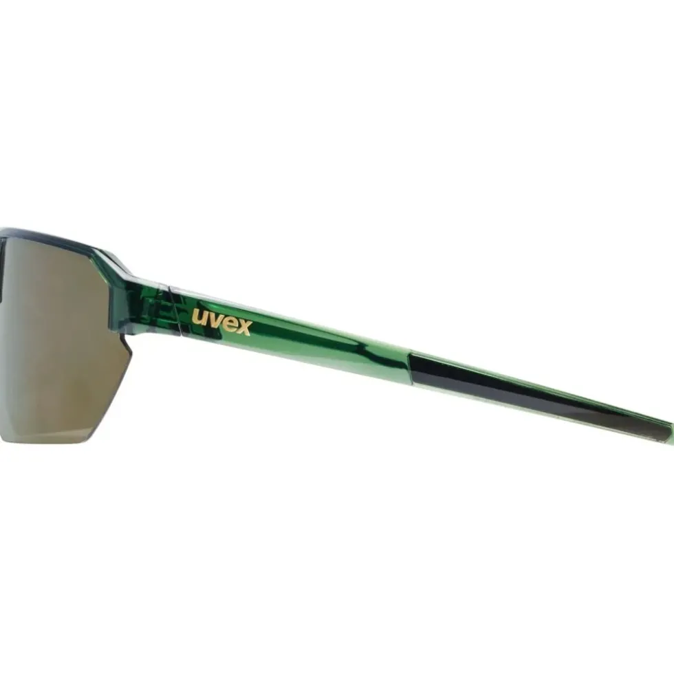 Uvex vectiv set Fietsbril - olive transparent/mirror gold