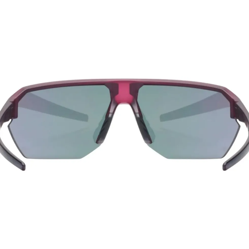 Uvex vectiv set Fietsbril - cranberry transparent matt/mirror rose
