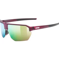 Uvex vectiv set Fietsbril - cranberry transparent matt/mirror rose