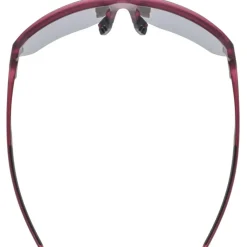 Uvex vectiv set Fietsbril - cranberry transparent matt/mirror rose