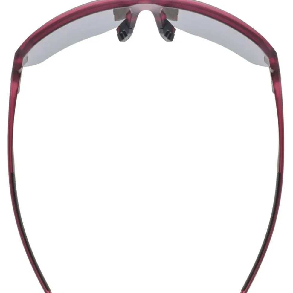 Uvex vectiv set Fietsbril - cranberry transparent matt/mirror rose
