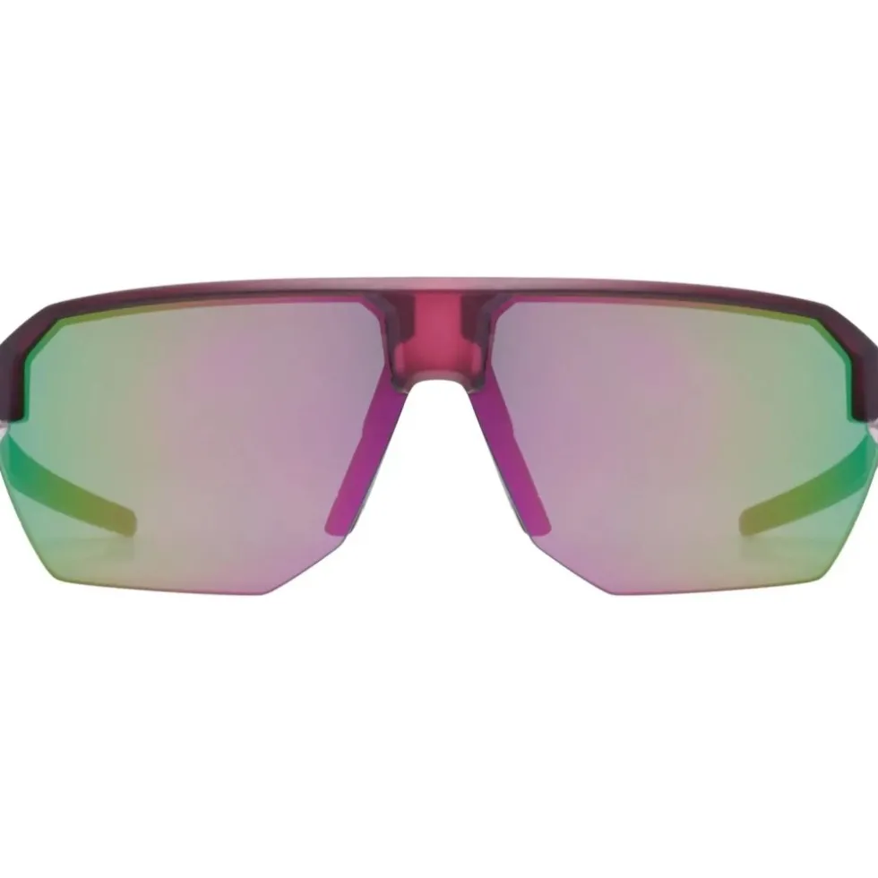 Uvex vectiv set Fietsbril - cranberry transparent matt/mirror rose